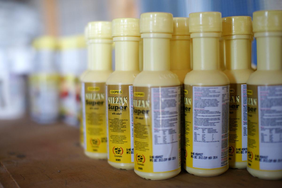 Veterinary medicines in Kenya. The new global database of Veterinary Medicines Regulators will help industry connect more effectively with regulators in low-and middle-income countries. Photo credit: P. Karaimu (ILRI)